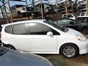 2007 Honda Fit Sport White 1.5L AT #A24864